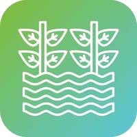 Hydroponic Technology Vector Icon Style