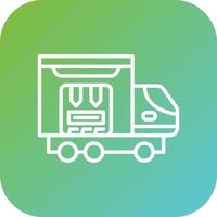 Express Shipping Vector Icon Style