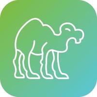 Camel Vector Icon Style