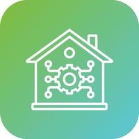 Home Automation Vector Icon Style