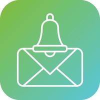 Sms Notification Vector Icon Style