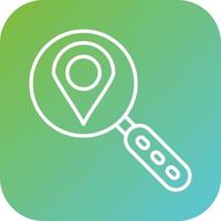 Location Finder Vector Icon Style