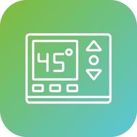 Temparature Control Vector Icon Style