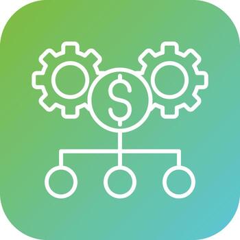 Asset Allocation Vector Icon Style