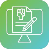 Copywriting Vector Icon Style