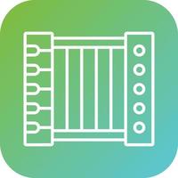 Accordion Vector Icon Style