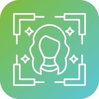 Headshot Vector Icon Style