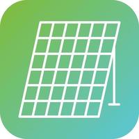 Solar panel Vector Icon Style