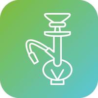 Hookah Vector Icon Style