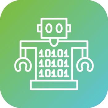 Coding Vector Icon Style