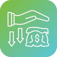 Deposit Vector Icon Style