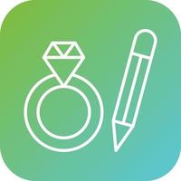 Jewelry Design Vector Icon Style