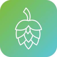 Hops Vector Icon Style