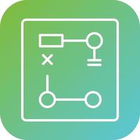 Development Plan Vector Icon Style