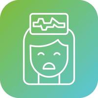Epilepsy Vector Icon Style