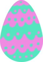 egg design illustration isolated on transparent background png