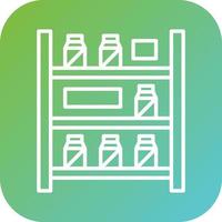On Shelf Availability Vector Icon Style
