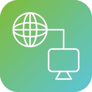 Out Source Vector Icon Style