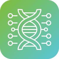 Genetic Engineering Vector Icon Style