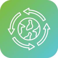 Ecological Integration Vector Icon Style