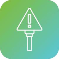 Fair Warning Vector Icon Style