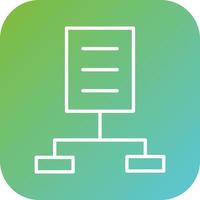Algorithm Vector Icon Style