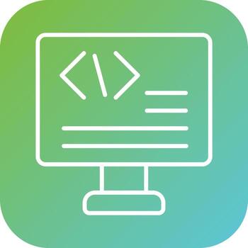 Code Vector Icon Style