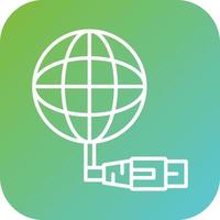 Ethernet Vector Icon Style