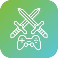 Adventure Game Vector Icon Style