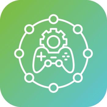 Development Environment Vector Icon Style