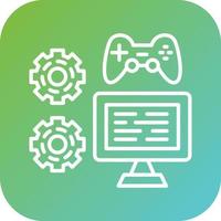 Game Mod Manager Vector Icon Style