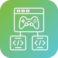 Game Development Vector Icon Style