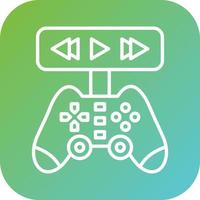 juego vídeo vector icono estilo