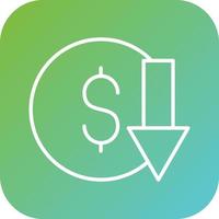 Minimum Wage Vector Icon Style