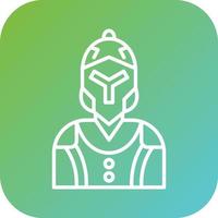Knight Vector Icon Style