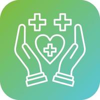 Medical Assistance Vector Icon Style