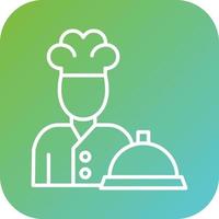 Caterer Vector Icon Style