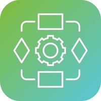 Algorithm Vector Icon Style