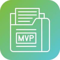 MVP Vector Icon Style