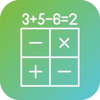 Calculation Vector Icon Style