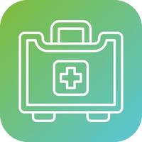 First Aid Kit Vector Icon Style