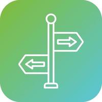 Directions Vector Icon Style