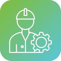 Engineering Setting Vector Icon Style