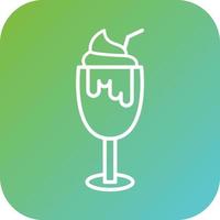 Smoothie Vector Icon Style