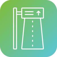 Pathway Vector Icon Style