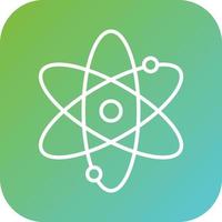 Atom Vector Icon Style