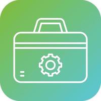 Tool Box Vector Icon Style