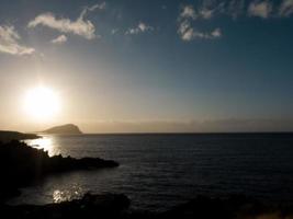 Scenic coastal view photo