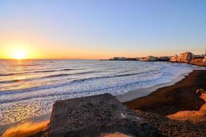 Scenic coastal view photo