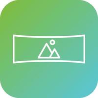 Panoramic Vector Icon Style